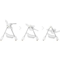 Высокий стульчик Nino Honey (голубой)