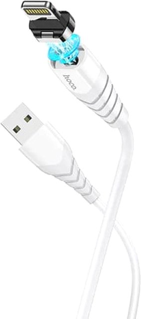 

Кабель Hoco X63 Racer USB Type-A - Lightning (1 м, белый)
