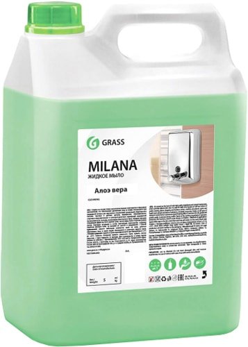 

Grass Жидкое мыло Алоэ вера 5 л