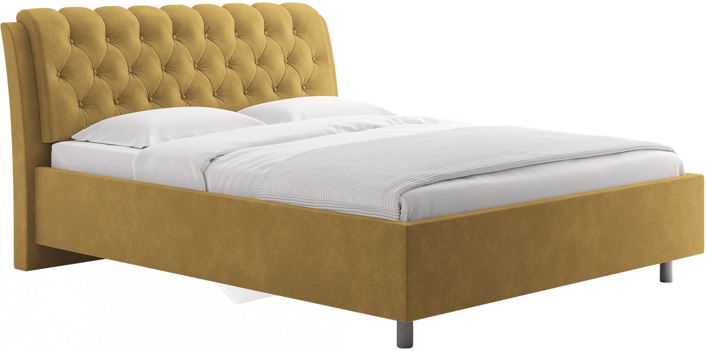 Кровать Сонум Olivia 90x200 (эвита горчичный)