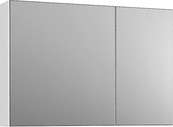 Lauter Шкаф с зеркалом Mia 80 (белый глянец)