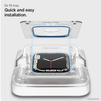 Защитное стекло Spigen ProFlex EZ Fit для Apple Watch 9/8/7 (41 mm) AFL04052 (2шт)