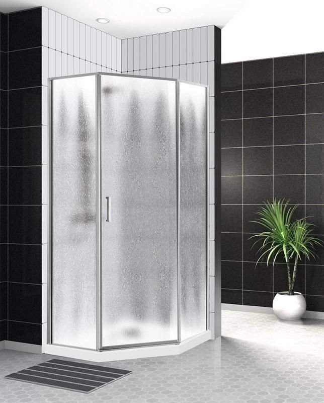 

Душевой уголок BelBagno UNO-195-P-1-90-CH-CR