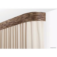 Карниз для штор Legrand Эдельвейс (3 м, шоколад)