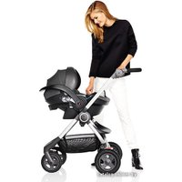 Коляска прогулочная «книга» Stokke Scoot (серый)