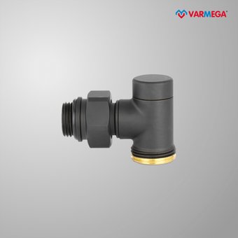 Узел нижнего подключения Varmega 1/2"х3/4"EK VMDV22-200415 (черный)