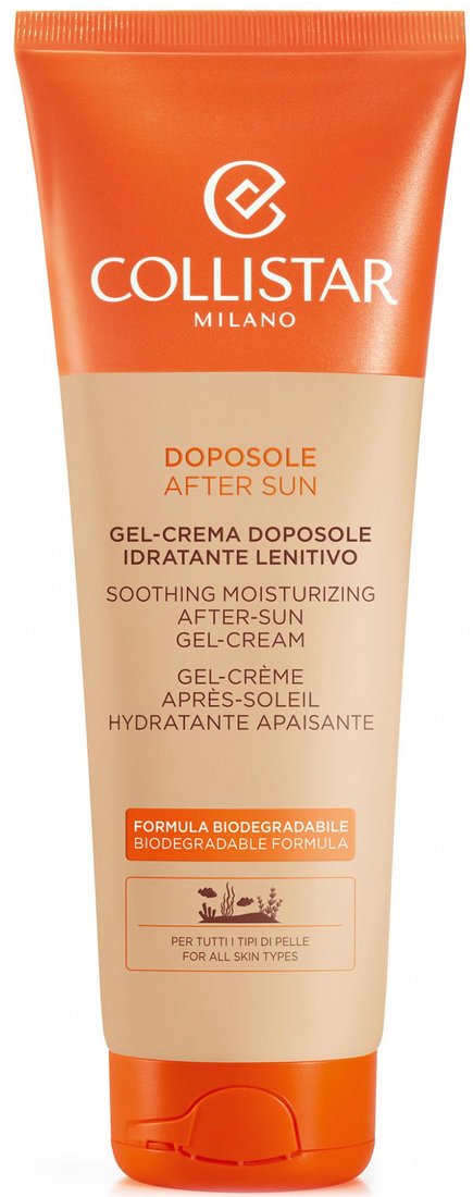 

Гель после загара Collistar After Sun Soothing Moisturizing Gel Cream Успокаивающий 250мл