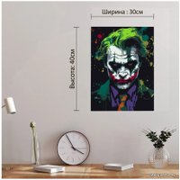 Картина по номерам Red Panda Портрет Джокер p55304