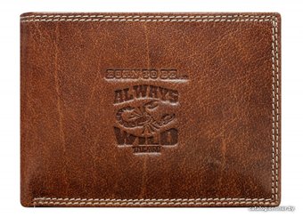 Кошелек Cedar Always Wild N992-KBR (Cognac)