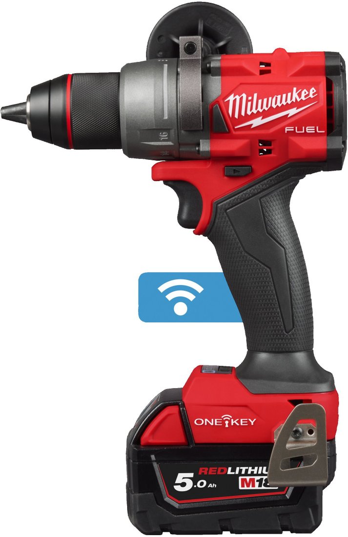 

Ударная дрель-шуруповерт Milwaukee M18 ONEPD3-502X 4933492801 (с 2-мя АКБ, кейс)