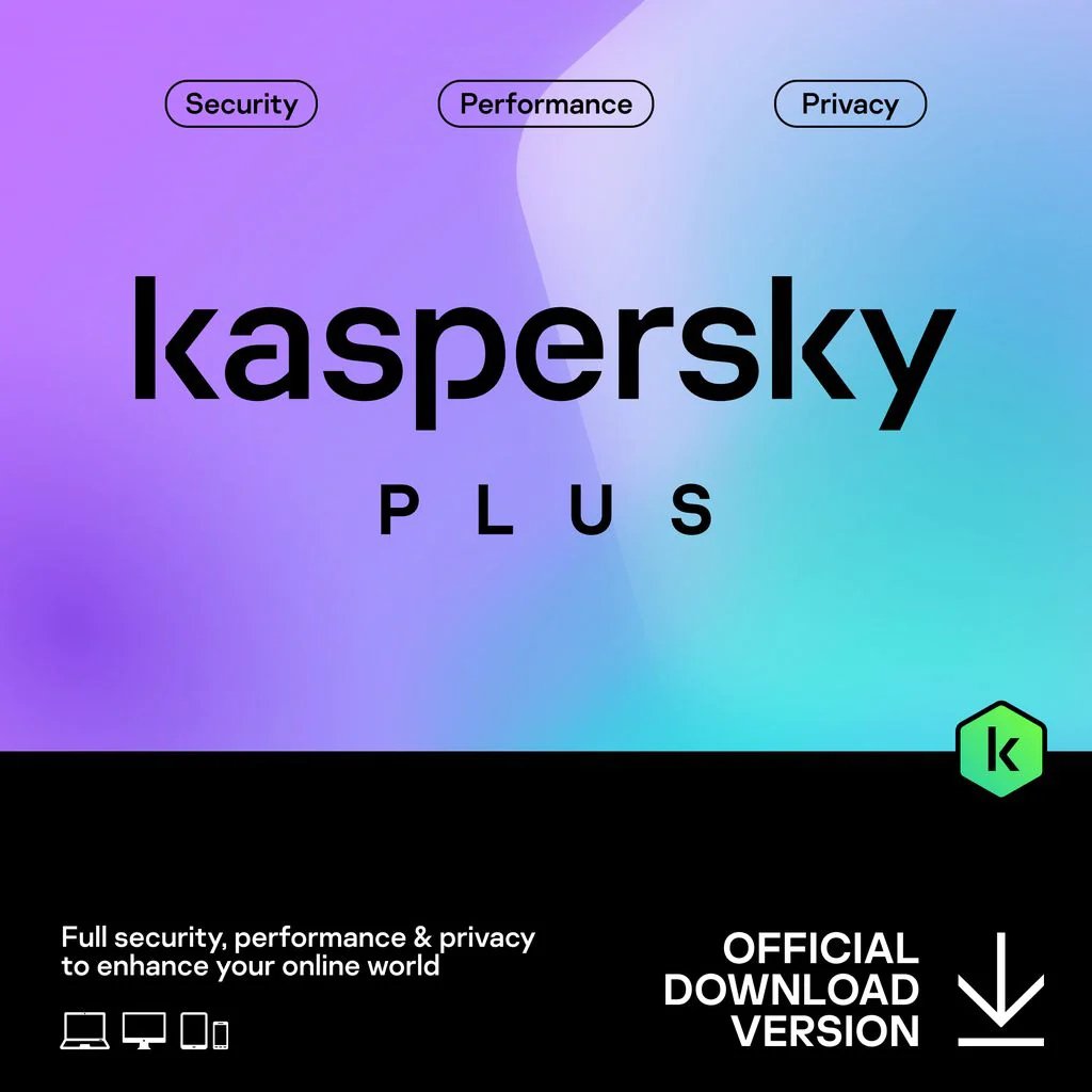 

Система защиты от интернет-угроз Kaspersky Plus (3 устройства, 1 год, ключ продукта)