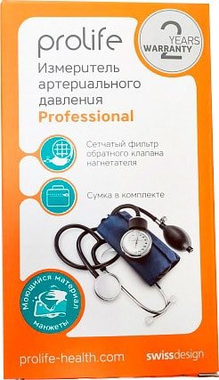 

Механический тонометр Prolife Professional