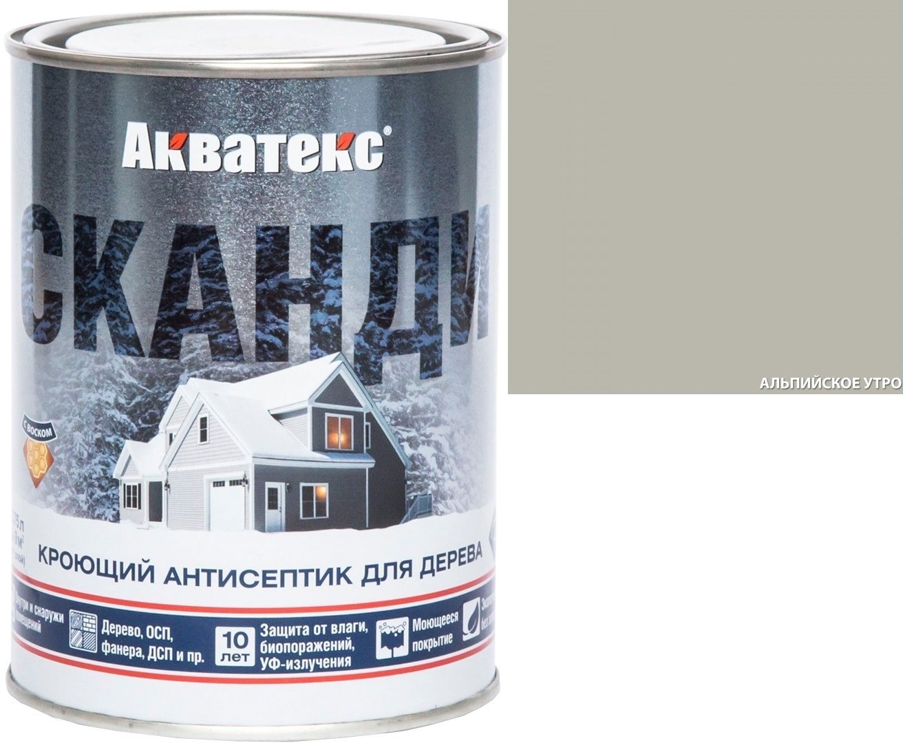 

Антисептик Акватекс Сканди 2.5 л (альпийское утро)