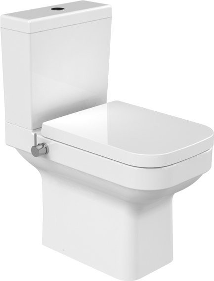 

Унитаз напольный CeraStyle Noura WC00417SH00+CS004010100+IM018010201200