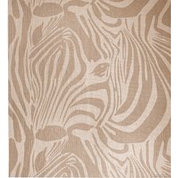 Придверный коврик Вилина Противоскользящий Элемент 65x150 7176-Zebra_Brown (коричневый)