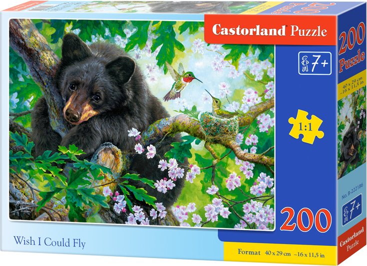 

Пазл Castorland Premium Хотел бы я летать! B-222186 (200 эл)