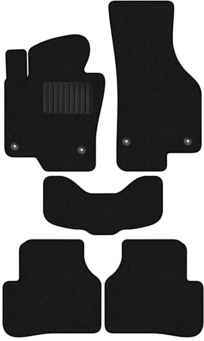 

Комплект ковриков для авто Alicosta Volkswagen Passat VI, VII (седан / B7, B6) 2005 - 2015 (ворс)