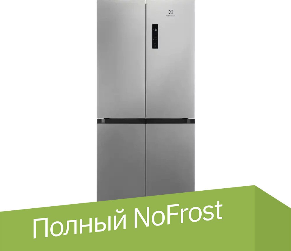 

Четырёхдверный холодильник Electrolux MultiSwitch 900 ELT9VE52U0