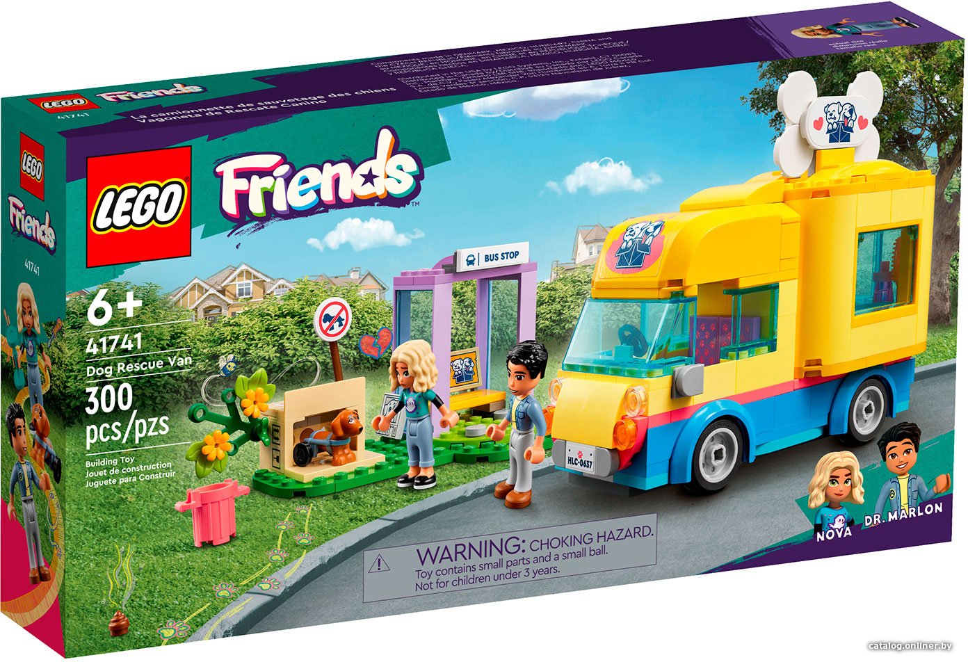 Конструктор LEGO Friends 41741 Фургон для спасения собак