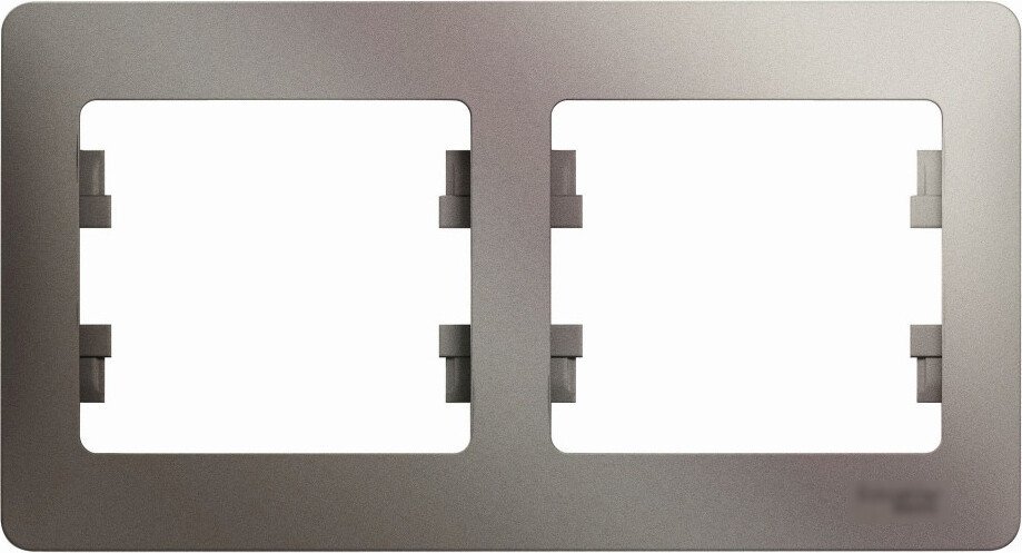 Рамка Systeme Electric Glossa GSL001202 (платина)