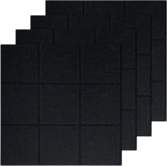 Когтеточка UG Home Самоклеящаяся фетровая ФП.4-Ч (30x30см, 4шт, черный)