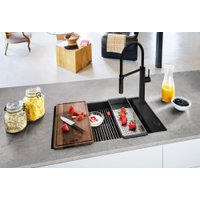 Кухонная мойка Franke Kanon KNG 110-62 125.0721.161 (матовый черный)