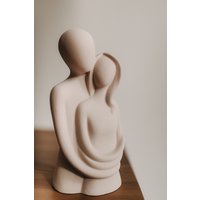 Статуэтка К.РАМА Влюбленные (бежевый)