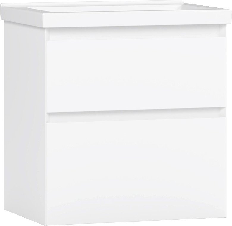 

Belux Тумба под умывальник Киото НП 60-02 (1, белый глянцевый)