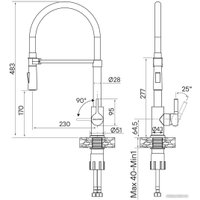 Смеситель Paulmark Halt Ha214021-431