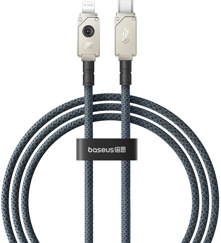 

Кабель Baseus Unbreakable Series USB Type-C - Lightning (1 м, белый)