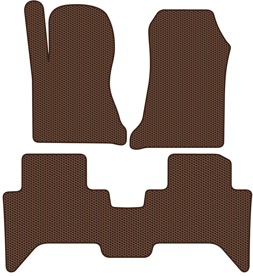 

Комплект ковриков для авто Alicosta Tank 300 I (suv) 2021 - Н.В. (коричневый, сота)