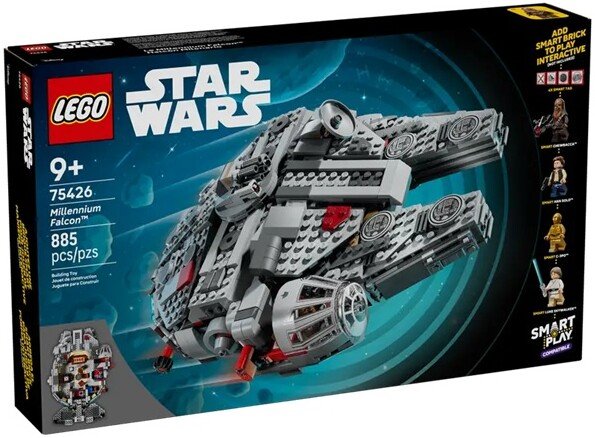

Конструктор LEGO Star Wars 75426 Smart Play Сокол Тысячелетия