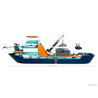 Конструктор LEGO City 60368 Корабль Исследователь Арктики