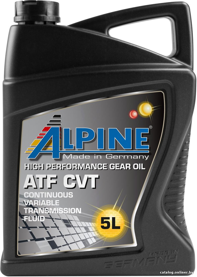 Трансмиссионное масло Alpine ATF CVT 5л