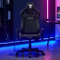 Игровое (геймерское) кресло FLOKY Velocity Black (черный)