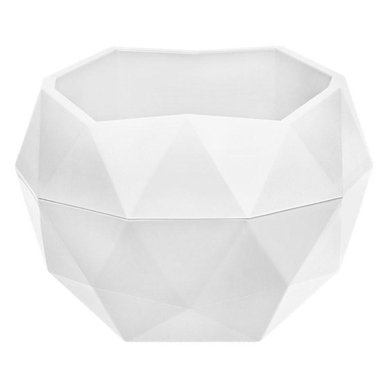 

Кашпо La Decoro Топаз (2.5 л, белый)