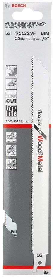 

Набор оснастки для электроинструмента Bosch 2608654981 (5 предметов)