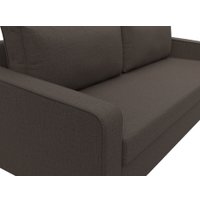 Диван Лига диванов Лига-009 124152 (рогожка амур коричневый)