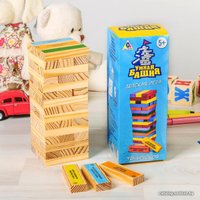 Настольная игра Лас Играс Падающая башня. Для умников и умниц 601374