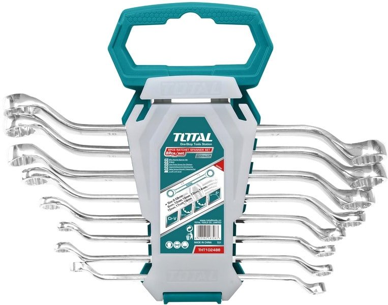 

Набор ключей Total THT102486 (8 предметов)