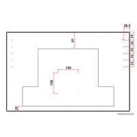 Телевизор AVEL AVS240WS (черный)