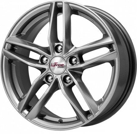 

Литые диски iFree Moskva (КС689) 16x6.5" 5x114.3мм DIA 67.1мм ET 31.5мм Хай вэй