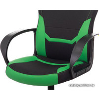 Кресло Brabix Alpha GM-018 532639 (черный/зеленый)