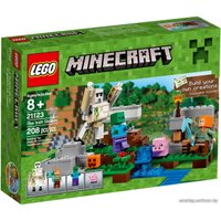 Конструктор LEGO Minecraft 21123 Железный голем