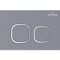 Унитаз подвесной Roxen Boro в комплекте с инсталляцией StounFix Dual Fresh 6 в 1 966418 (кнопка: серый бетон)