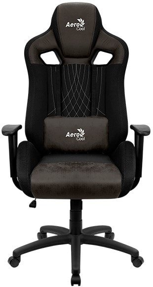 

Игровое (геймерское) кресло AeroCool Earl Iron Black (черный/серый)