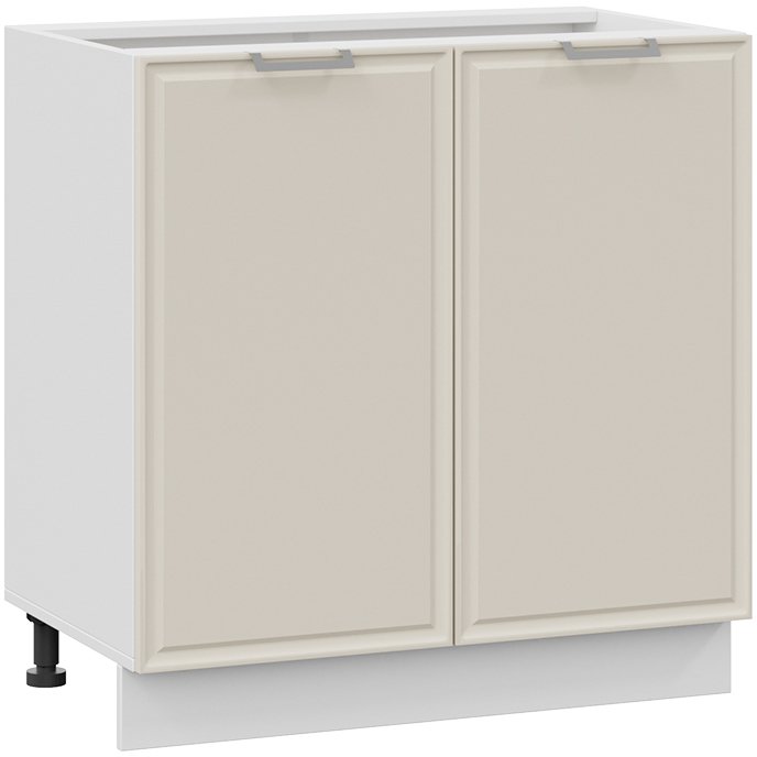 

Шкаф напольный Трия Белладжио 1Н8 (белый/софт панакота)