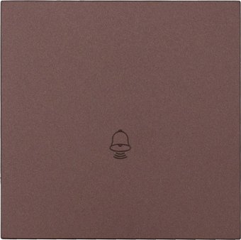 Кнопка для звонка Lezard Zima 704-7388-103QC (шоколад)