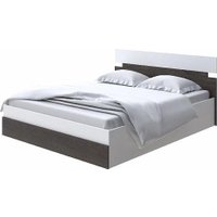 Кровать PROxSON Milton с ПМ 160x190 (белый/дуб кантербери)