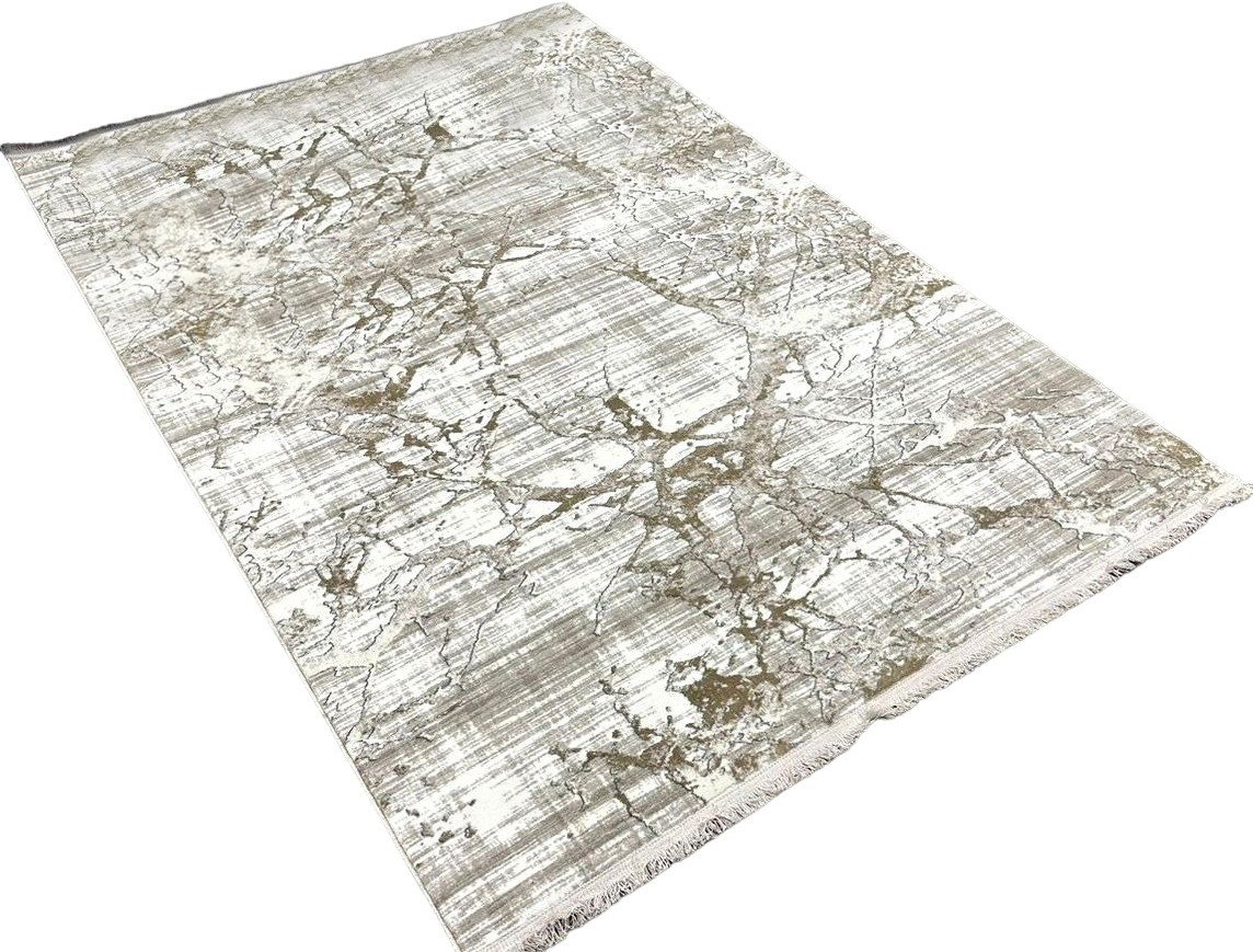 

Ковер для жилой комнаты Radjab Carpet Валенсия Прямоугольник 10554RK 0.8x1.5 (cream/vizon)